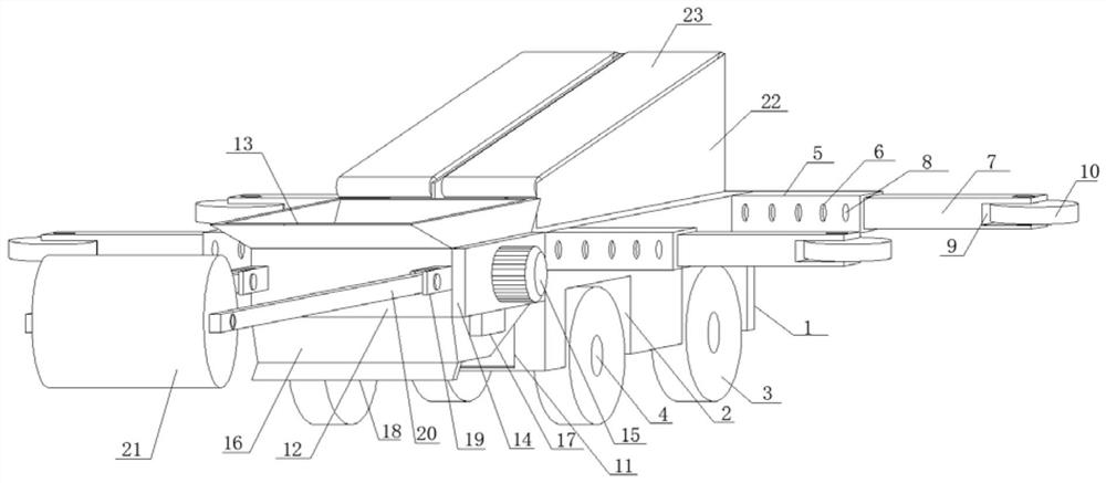 Paving equipment for tunnel fireproof asphalt