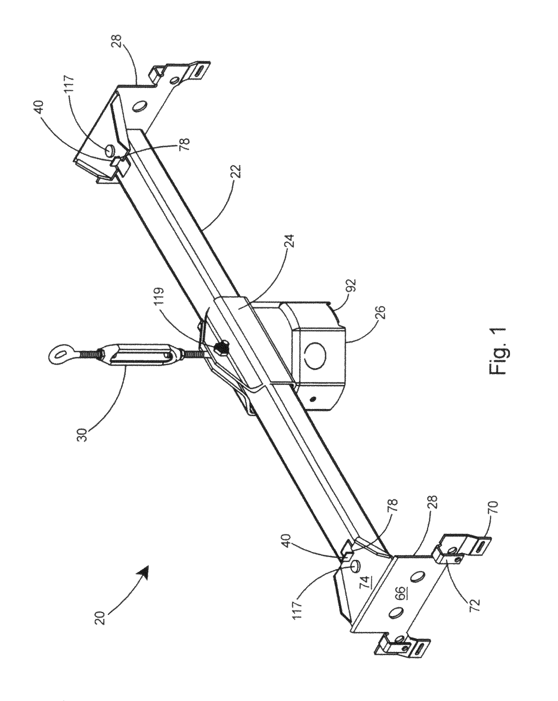 Reconfigurable electrical box hanger assembly for suspended ceilings