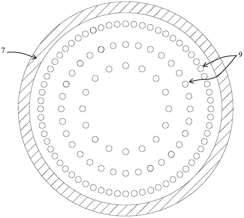 Molten core catcher with interior cooling capacity