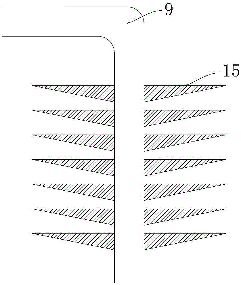 Molten core catcher with interior cooling capacity