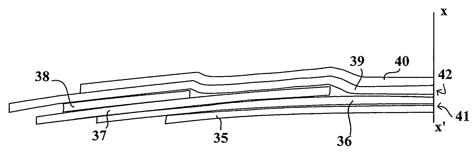 Heavy vehicle tire with crown reinforcement half-plies