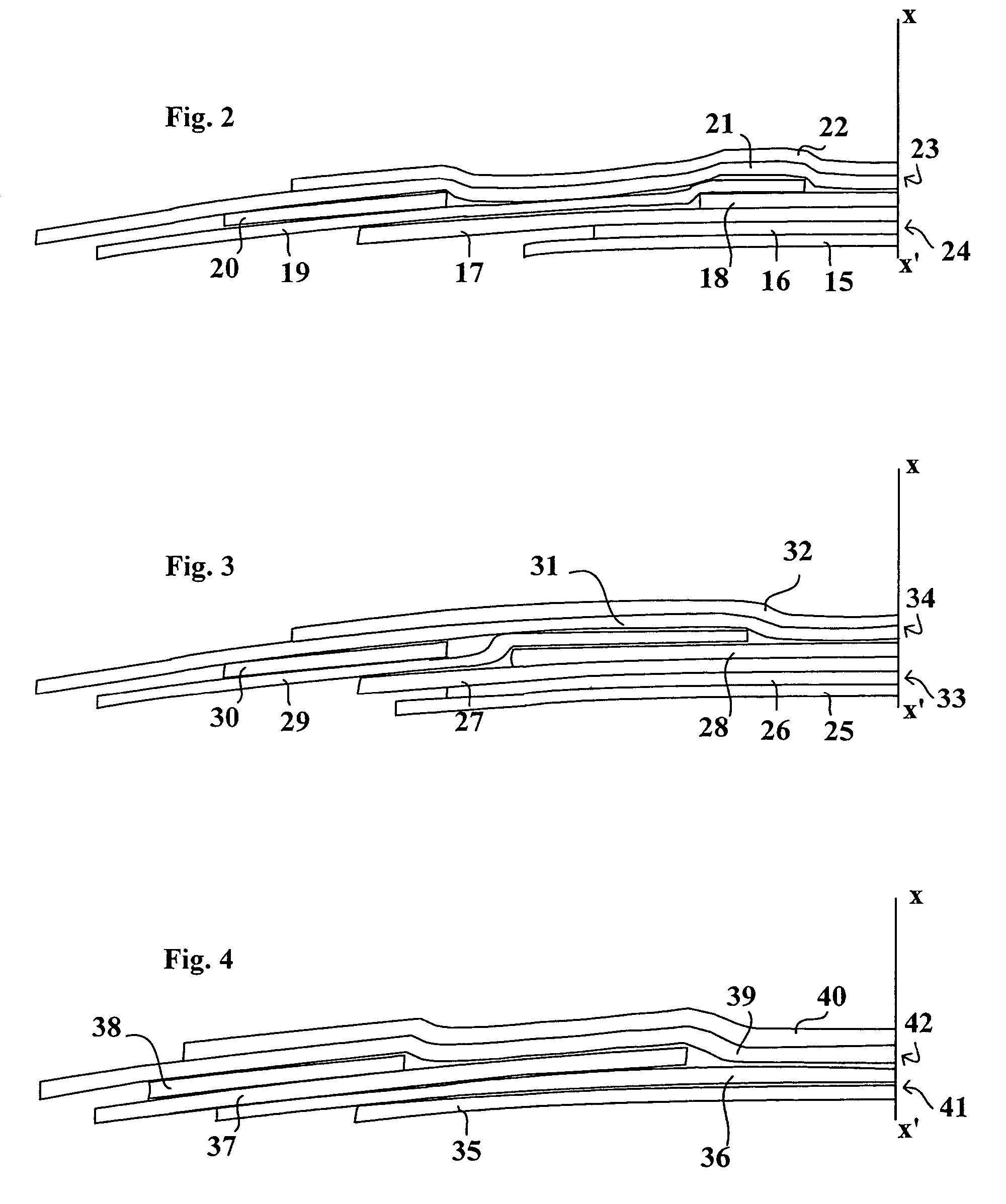 Heavy vehicle tire with crown reinforcement half-plies