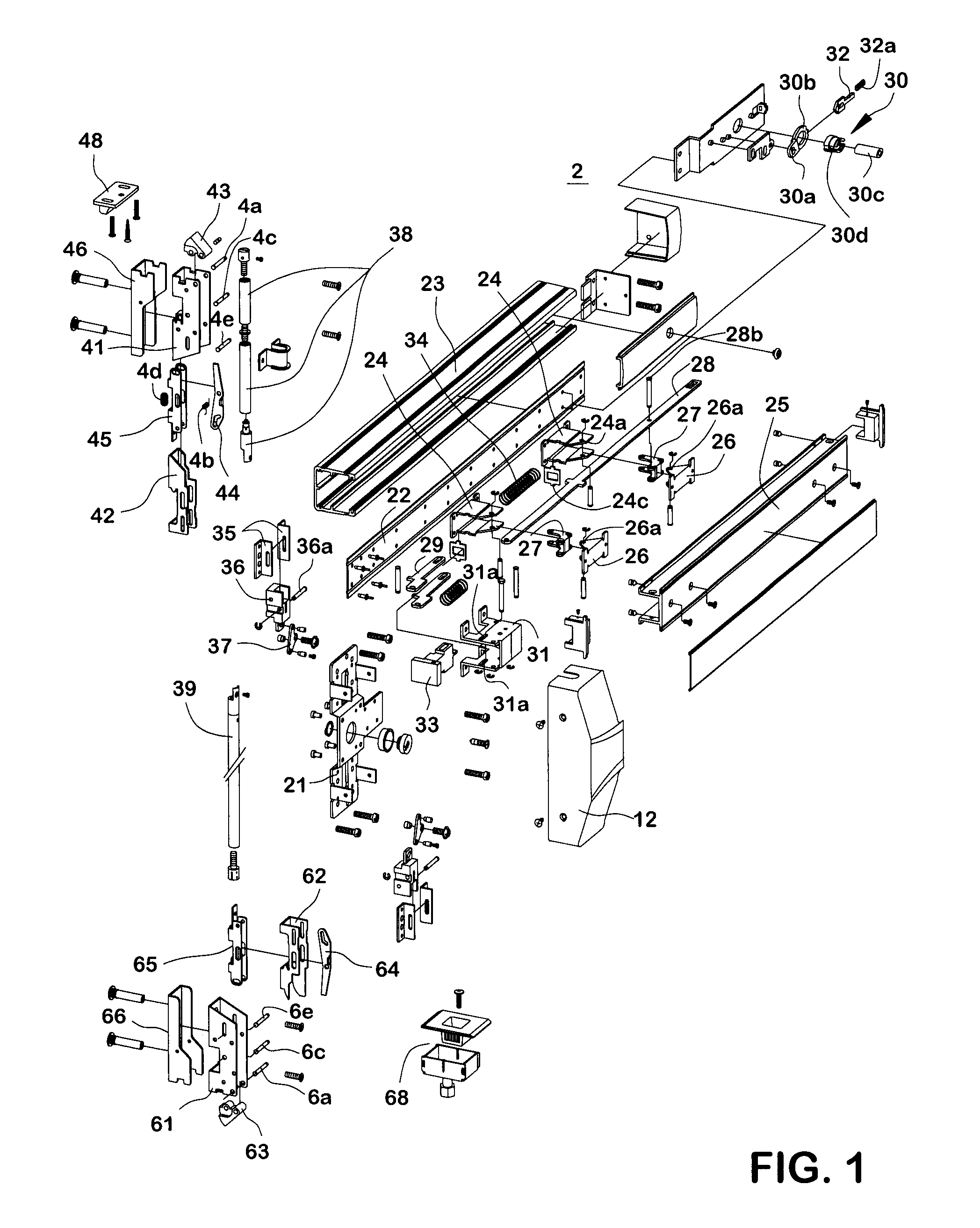 Fire-blocking door lock structure