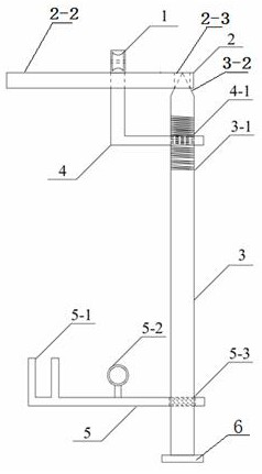 Phase-to-phase spacer installation tool and installation method thereof