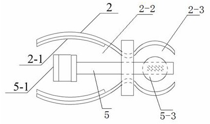 Phase-to-phase spacer installation tool and installation method thereof