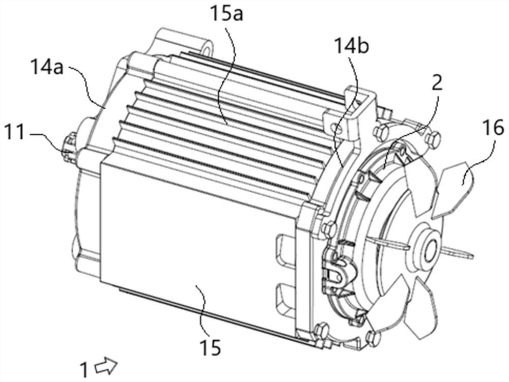 Tricycle driving system with low failure rate