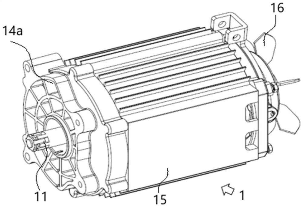 Tricycle driving system with low failure rate