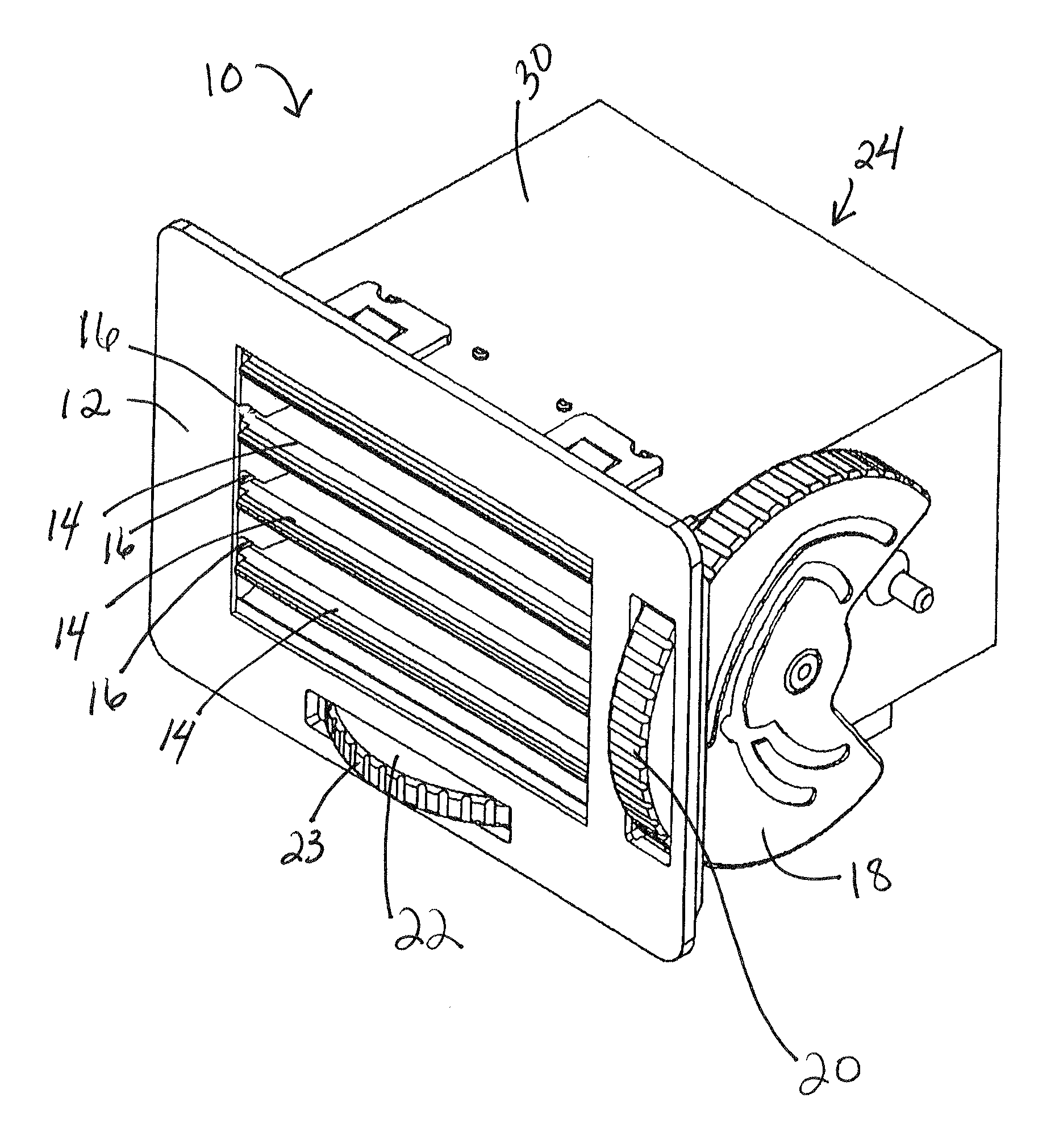 Air Vent Providing Diffusion