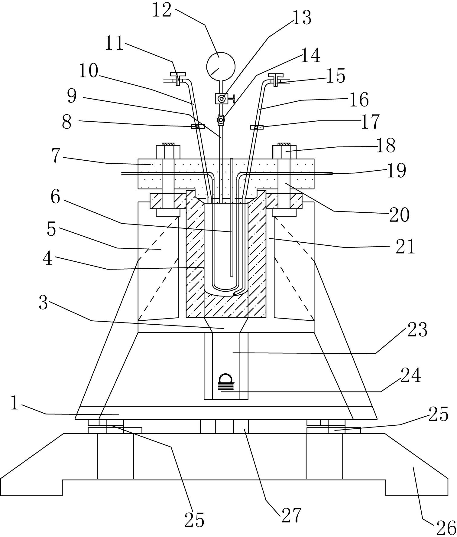 Device for preparing biochar by adopting wet process