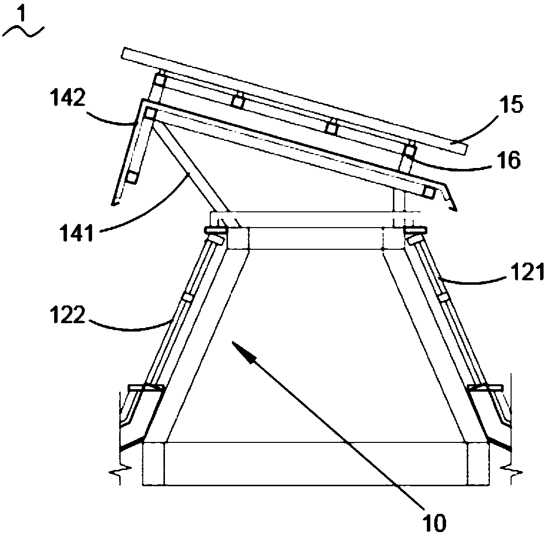 An integrated roof unit