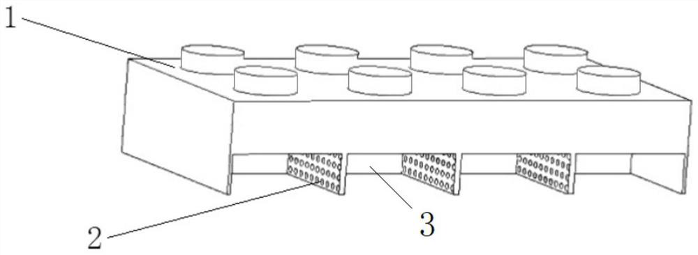 Mechanical ventilation countercurrent wet cooling tower group of rain area structure