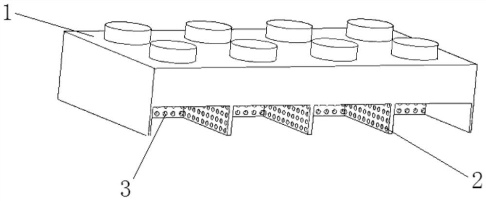 Mechanical ventilation countercurrent wet cooling tower group of rain area structure