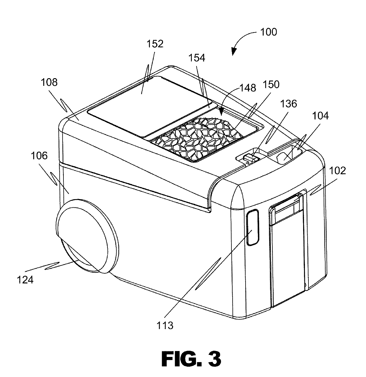 Beverage dispensing cooler