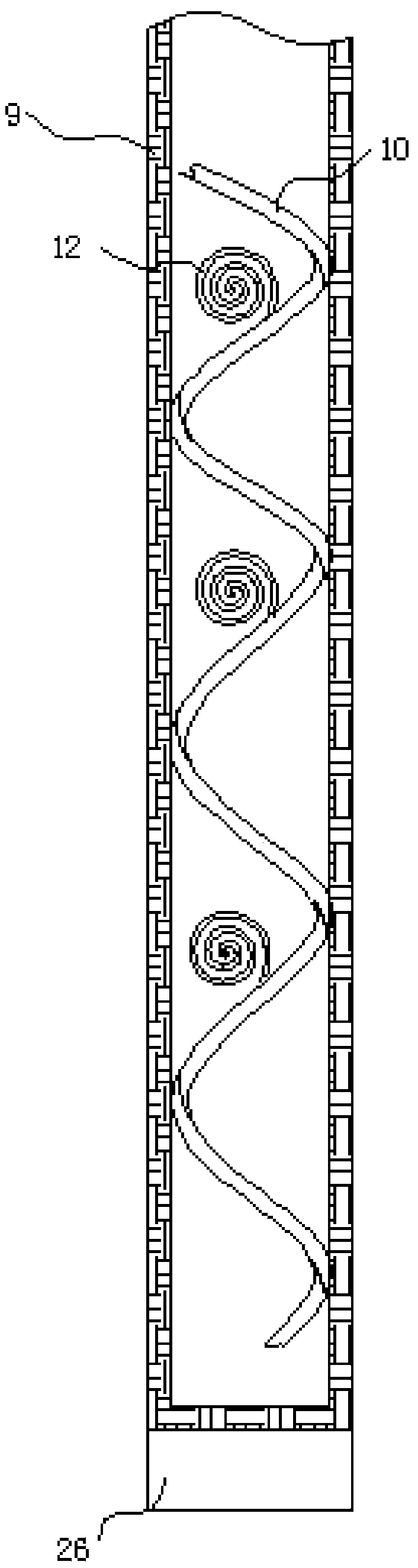 Novel high-efficiency dust remover