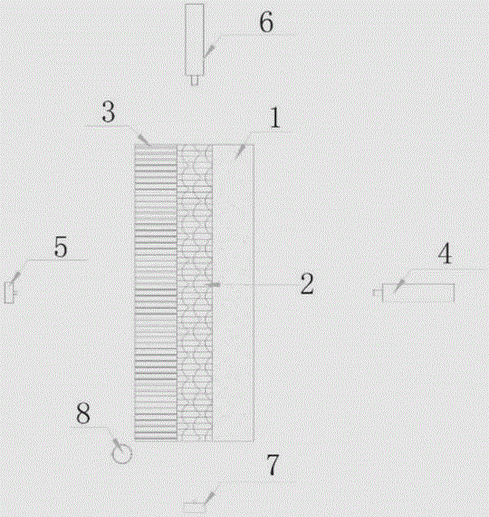 Model test device of excavating tunnel in transparent soil foundation and test method