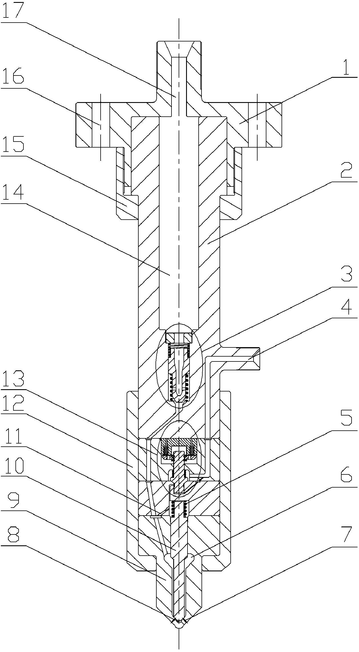 Electromagnetic control pressure-storage and pressure-stabilizing oil sprayer