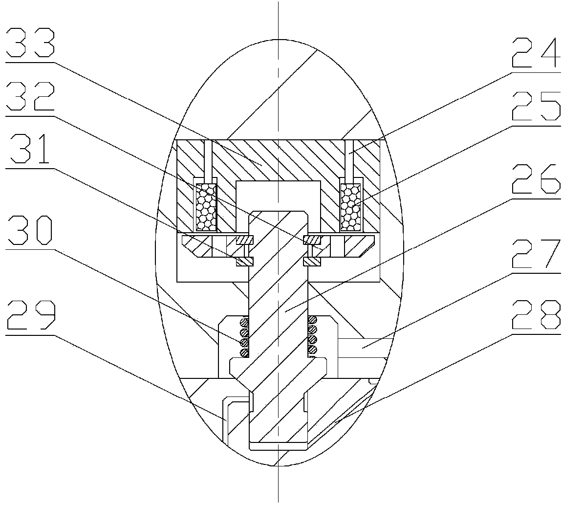 Electromagnetic control pressure-storage and pressure-stabilizing oil sprayer