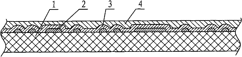 Processing method of three-dimensional colored ice crystal glass