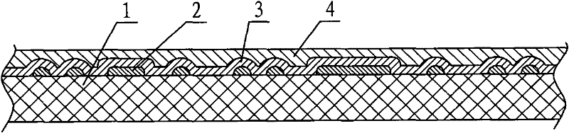 Processing method of three-dimensional colored ice crystal glass