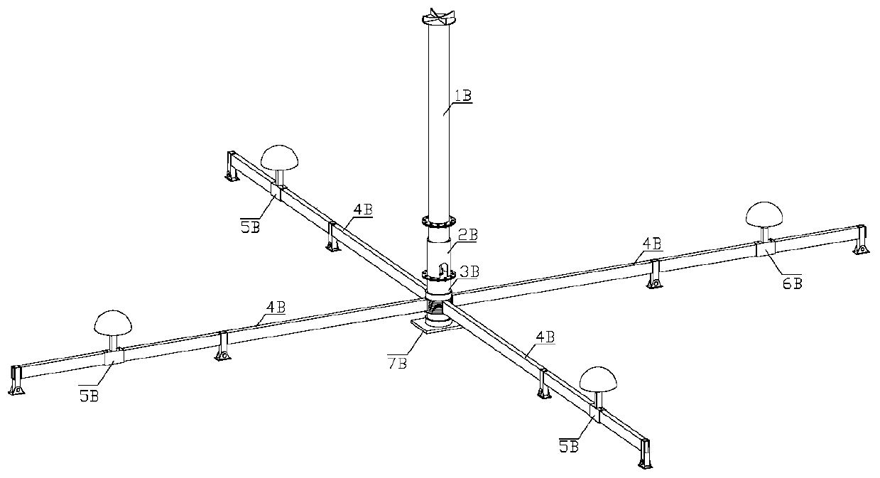 Assembly device and method for welded ball net frame unit