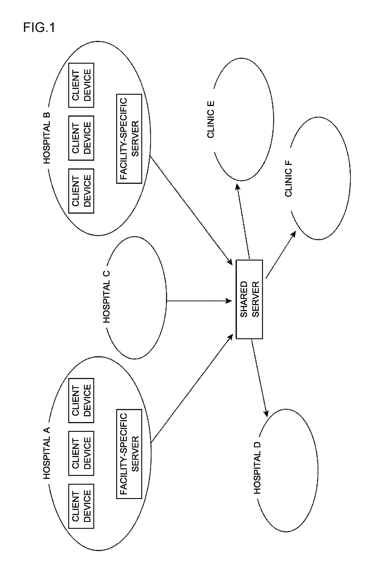 Integrated multi-facility electronic medical record system