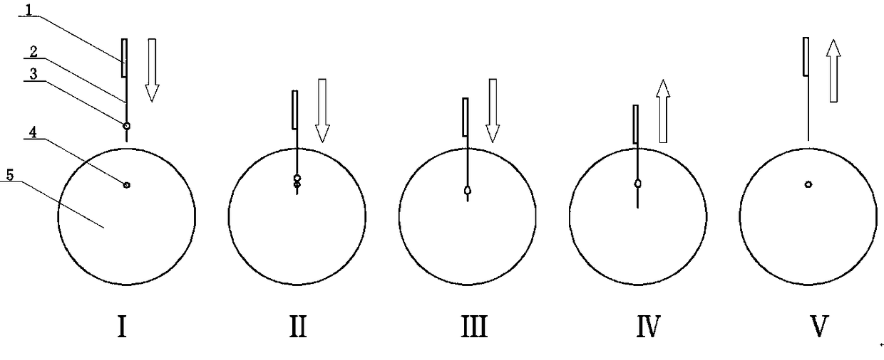 Semi-automatic dispensing hole-sealing device and method for microballoon