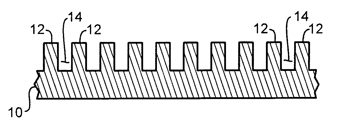 High-density array of micro-machined electrodes for neural stimulation