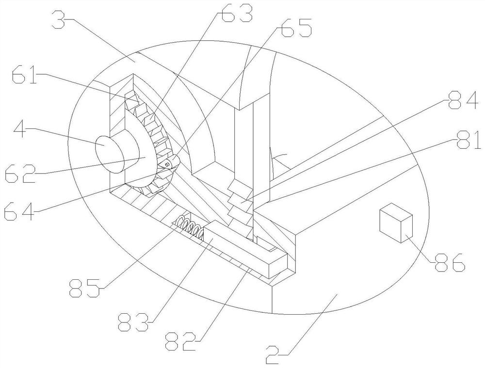 Coal mine underground cable fixing traction device and operation method