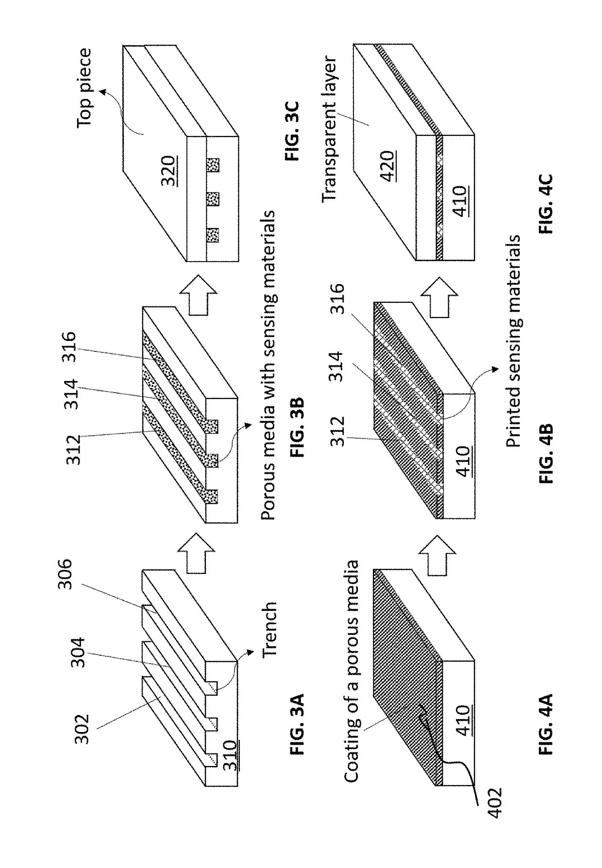 Method and apparatus for continuous gas monitoring using micro-colorimetric sensing and optical tracking of color spatial distribution