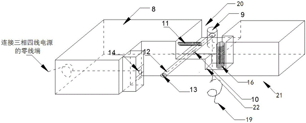 Cold area tunnel electric tracing temperature control circuit