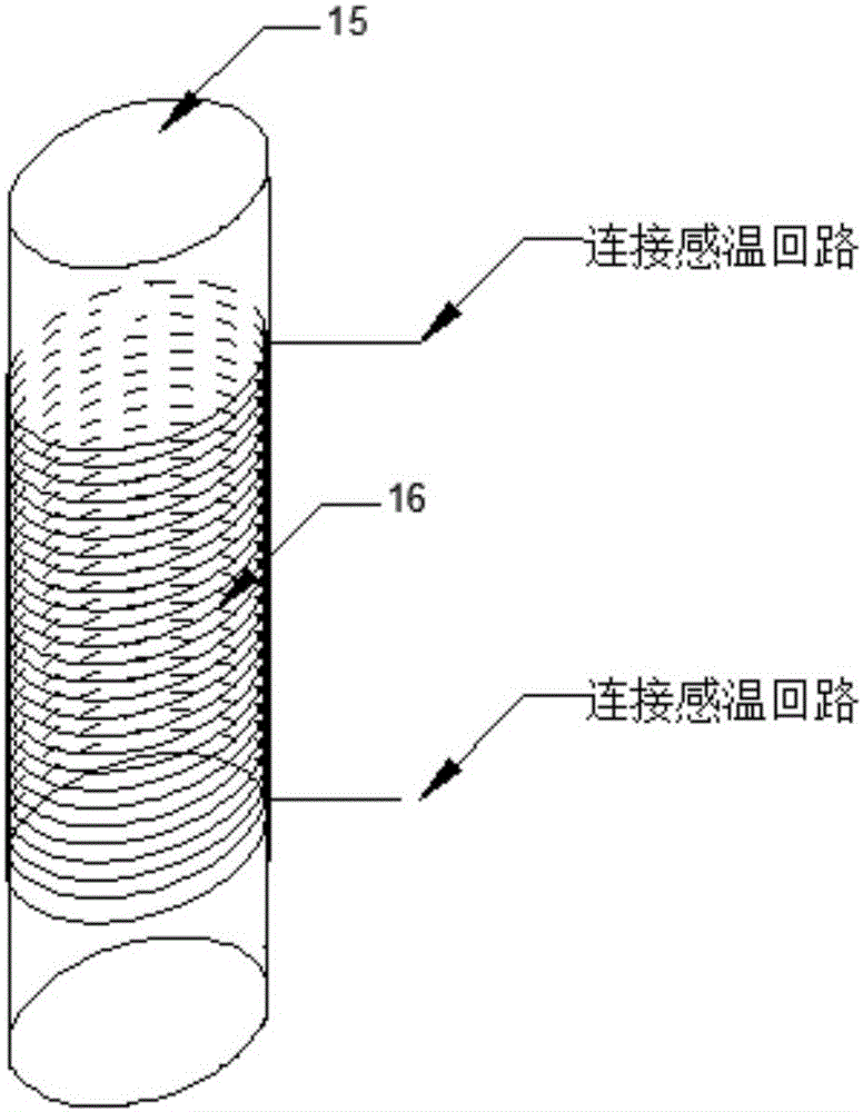 Cold area tunnel electric tracing temperature control circuit