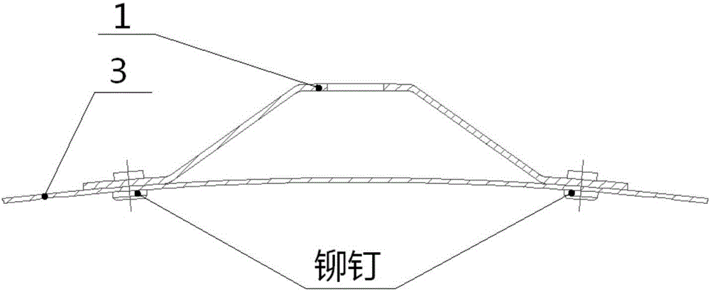 Floating structure of high-temperature hot end connector of aero-engine