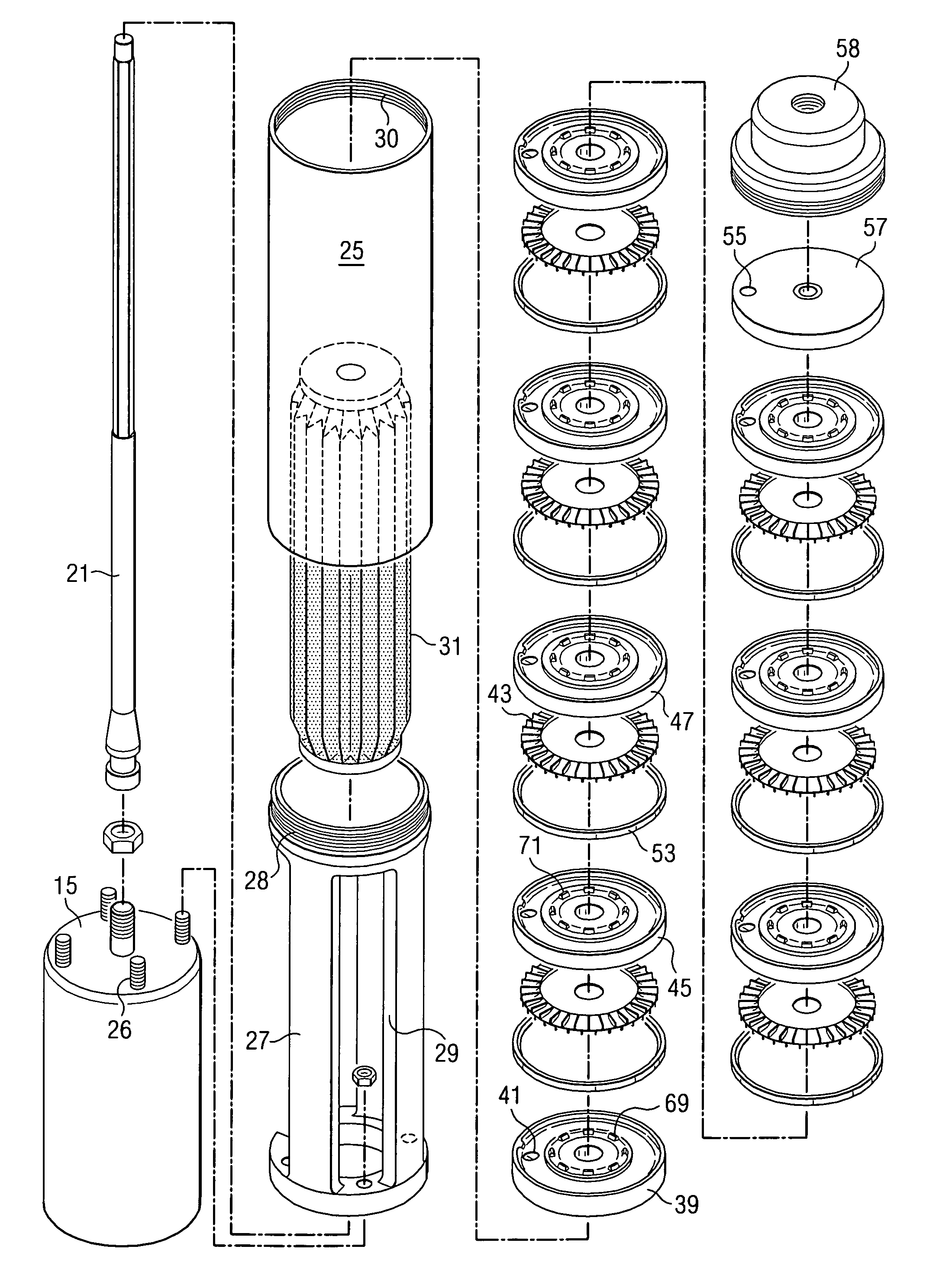 Water well pump