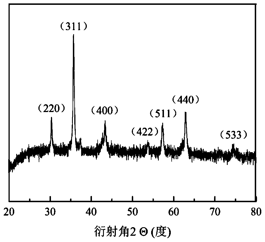 a cofe  <sub>2</sub> o  <sub>4</sub> Preparation method of air cathode catalytic material for /ac microbial fuel cell