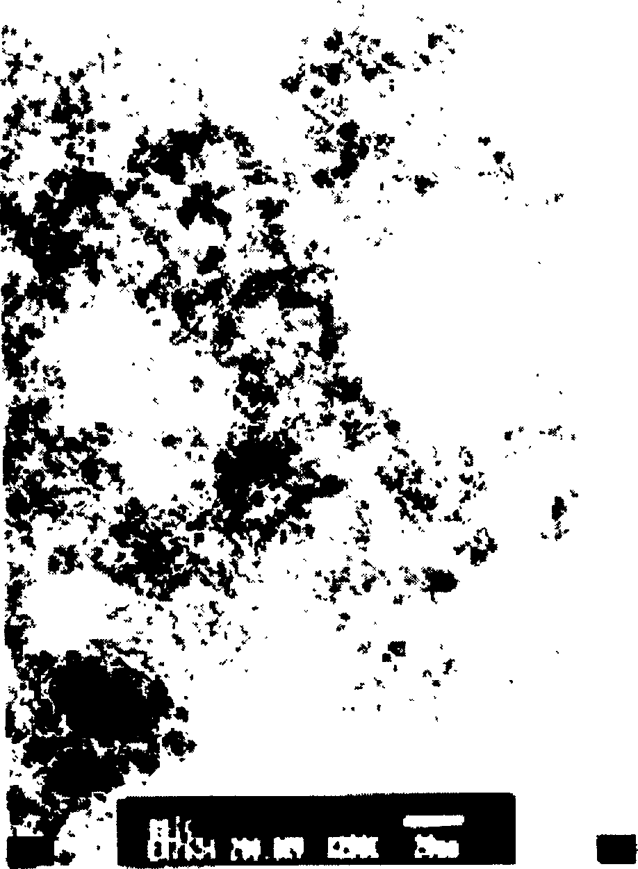 Method for producing nano diamond particles purified by cerium salt