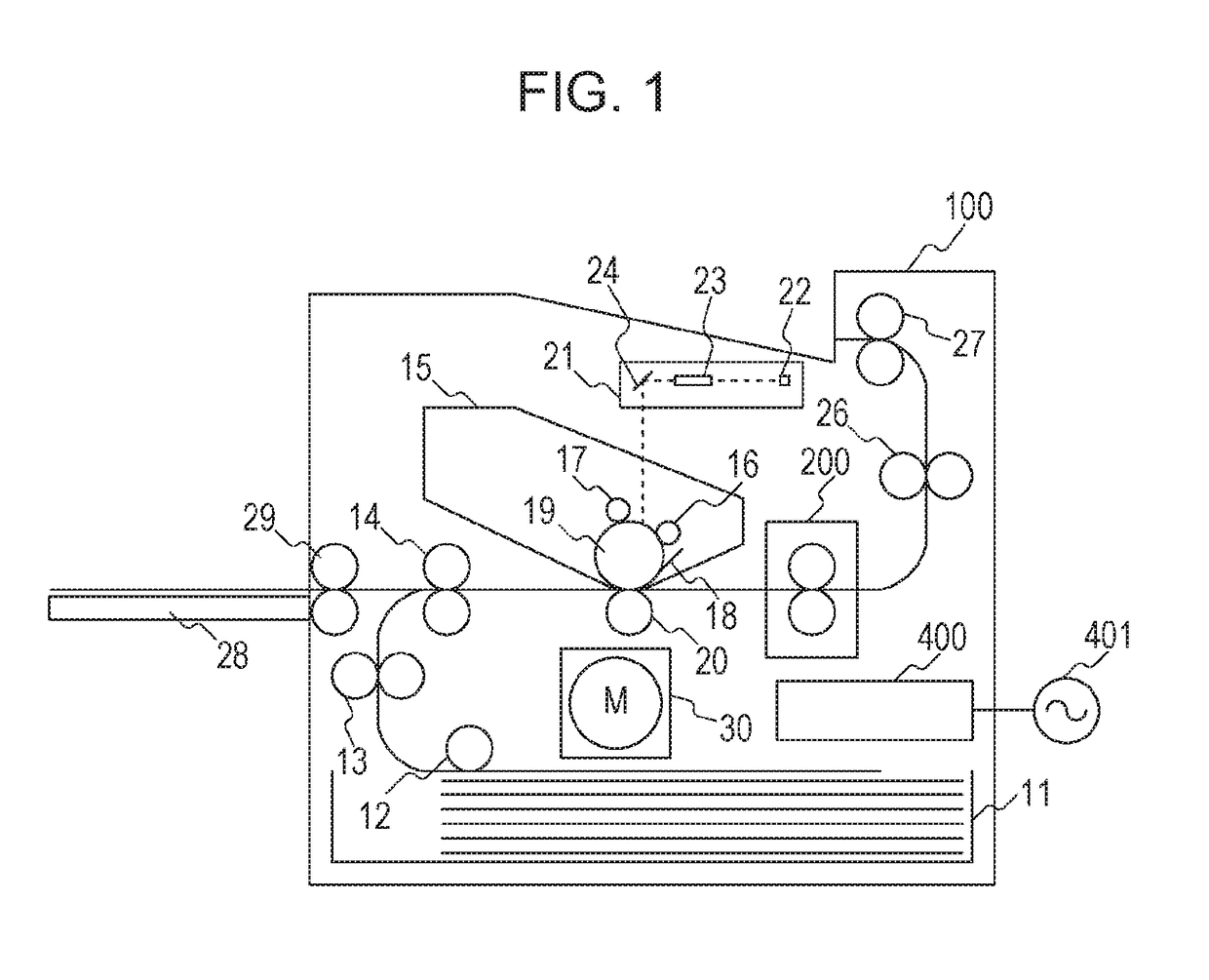 Image heating device and heater used for image heating device