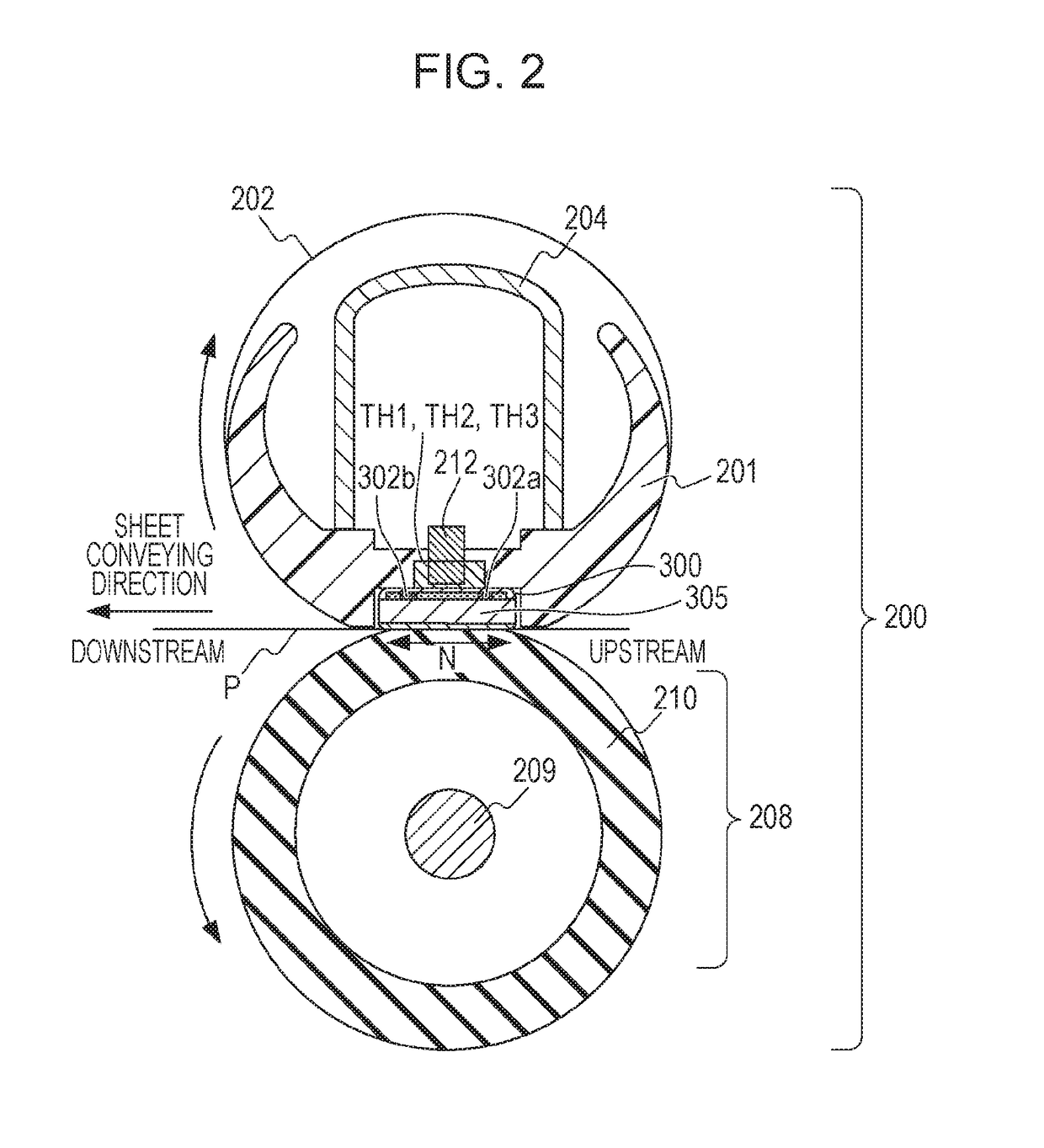 Image heating device and heater used for image heating device