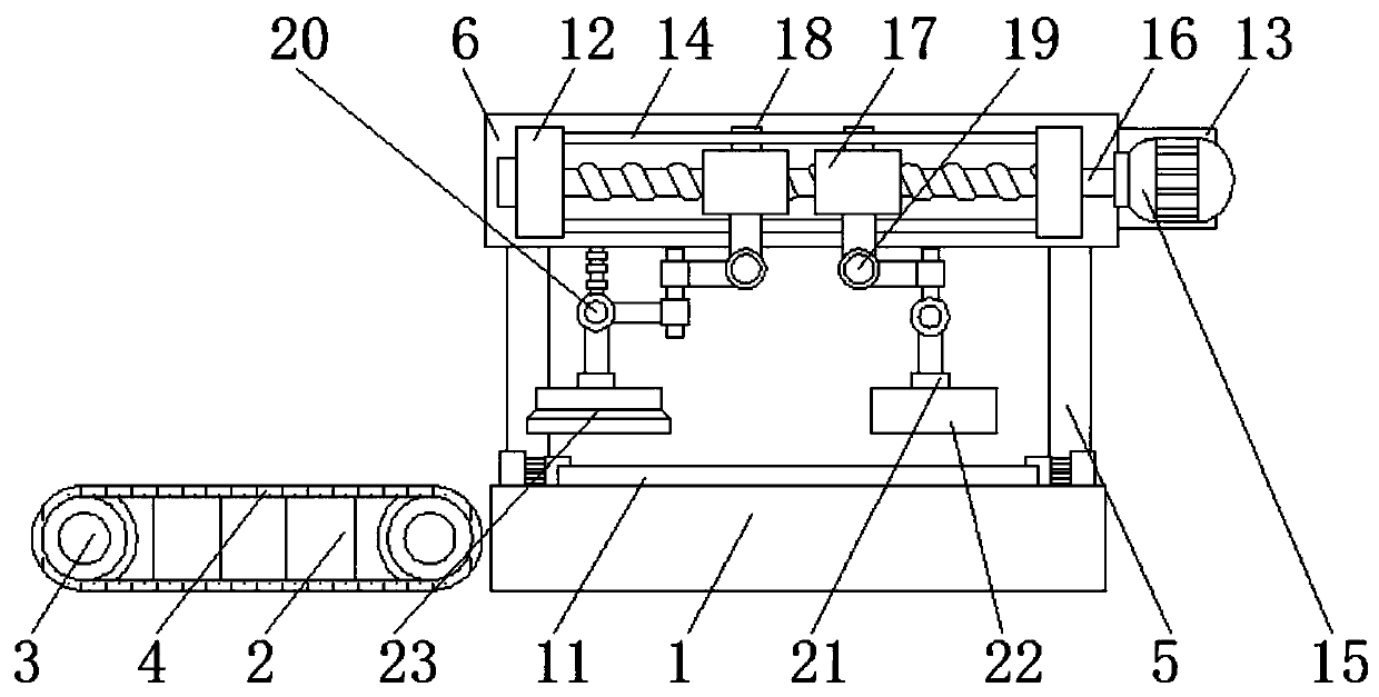 Multiple-arm composite chip automatic mounting machine