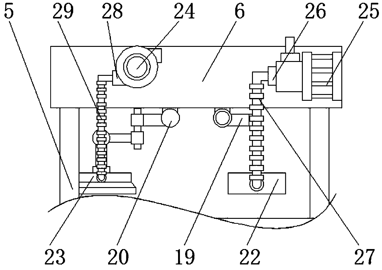 Multiple-arm composite chip automatic mounting machine