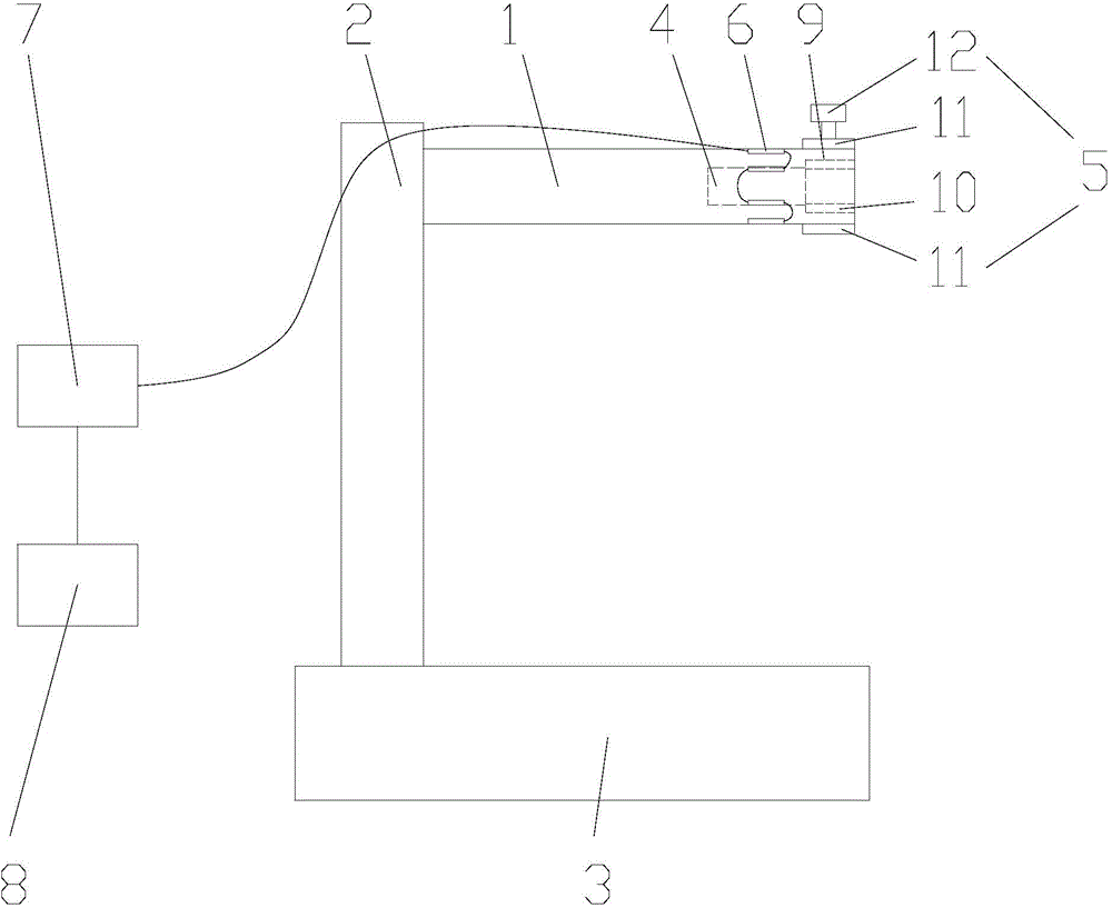 Finger muscle strength quantitative measuring instrument and measuring method thereof