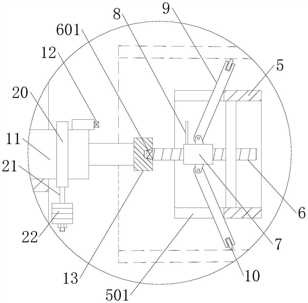 A paint spraying device for a tapered light pole