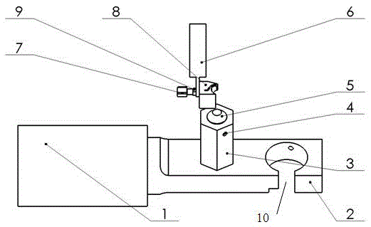 A micro-scale turbine electric discharge machining device with equal cross-section airfoil and its process method