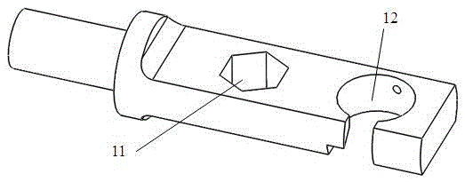 A micro-scale turbine electric discharge machining device with equal cross-section airfoil and its process method