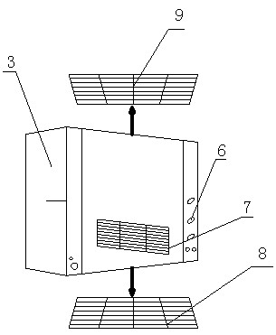 Decorative painting and comprehensive air processing purifier device