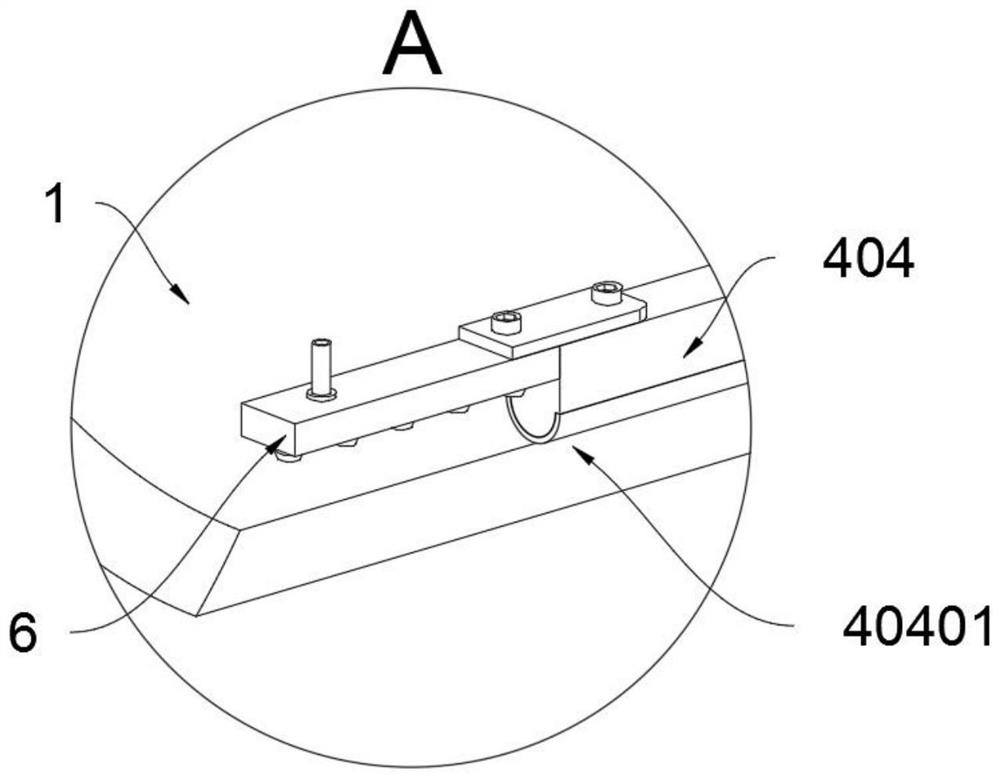 Rotary lubricating oil equal-thickness smearing and leveling device for inner wall of rust-proof pipeline