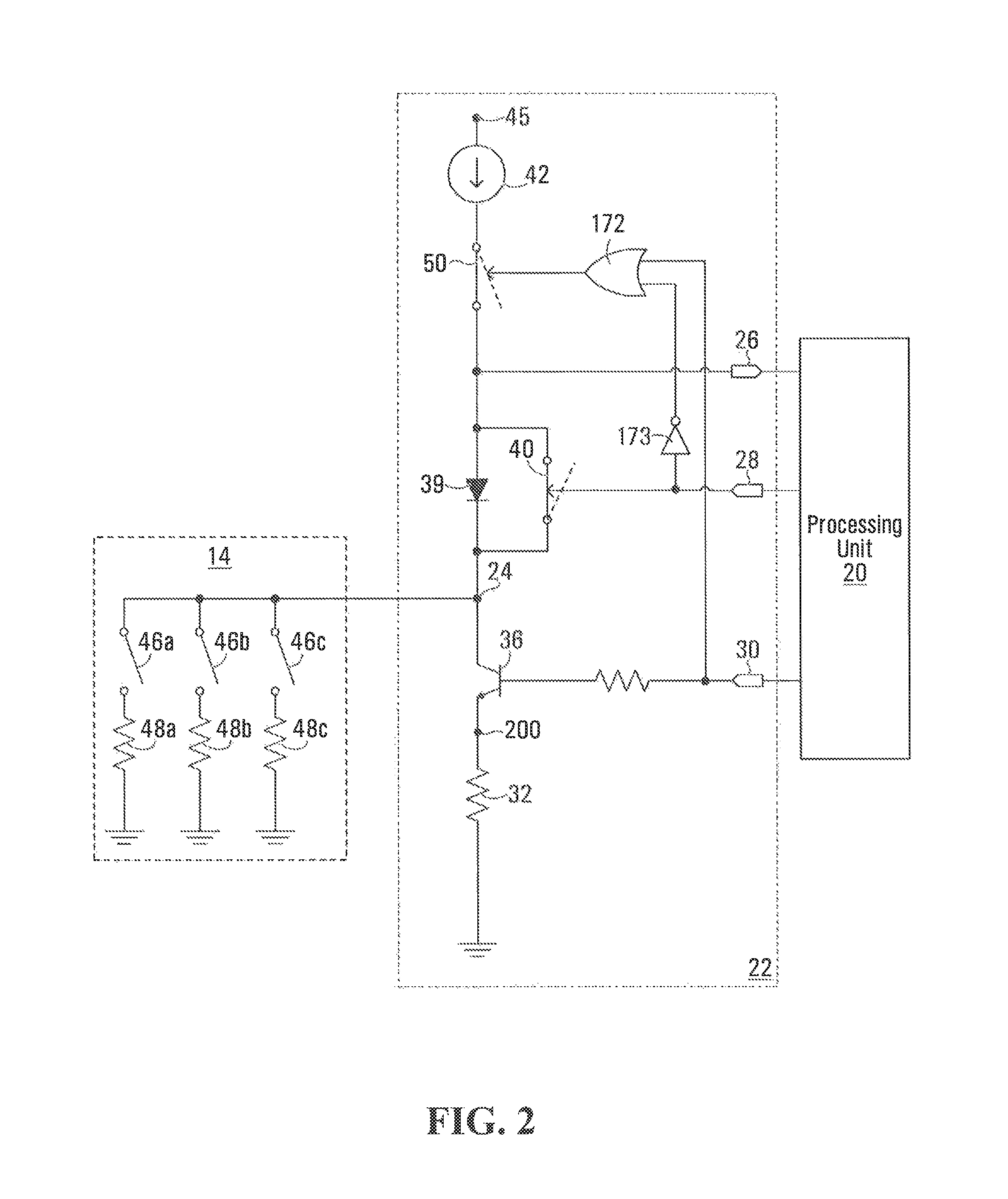 Input/output interface circuit with overpower protection