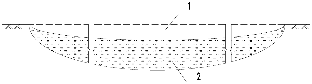 An ecological treatment method for landfill waste mud