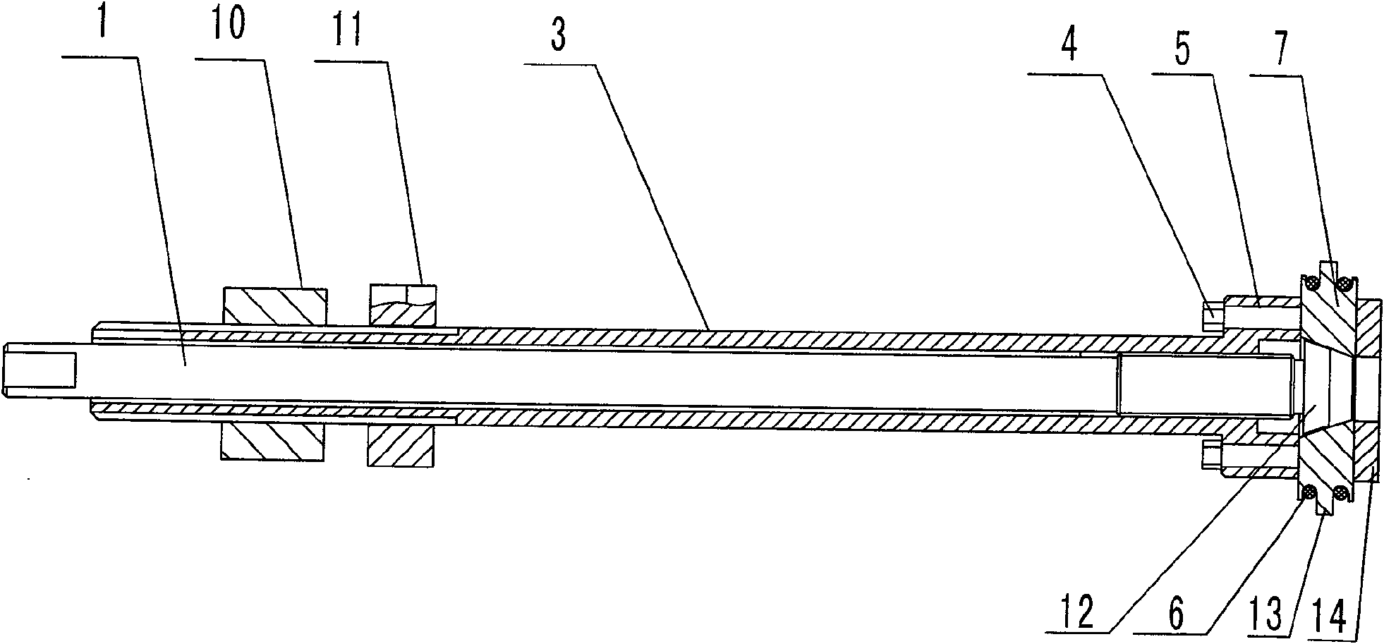 Detaching and assembling tool for gate valve plate and seat