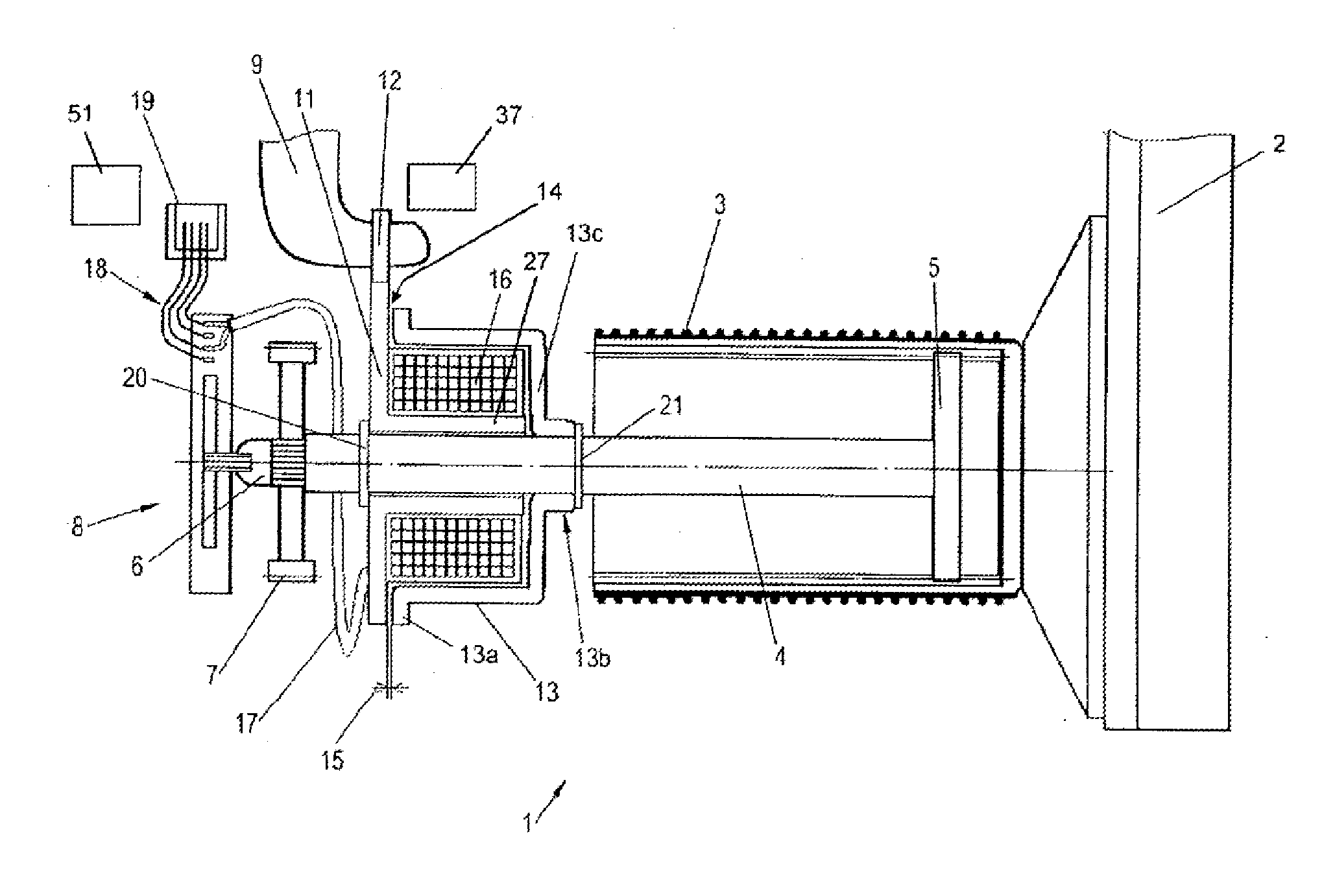 Method for Controlling an Electric Lining Wear Compensator Device for a Disk Brake Arrangement and Disk Brake