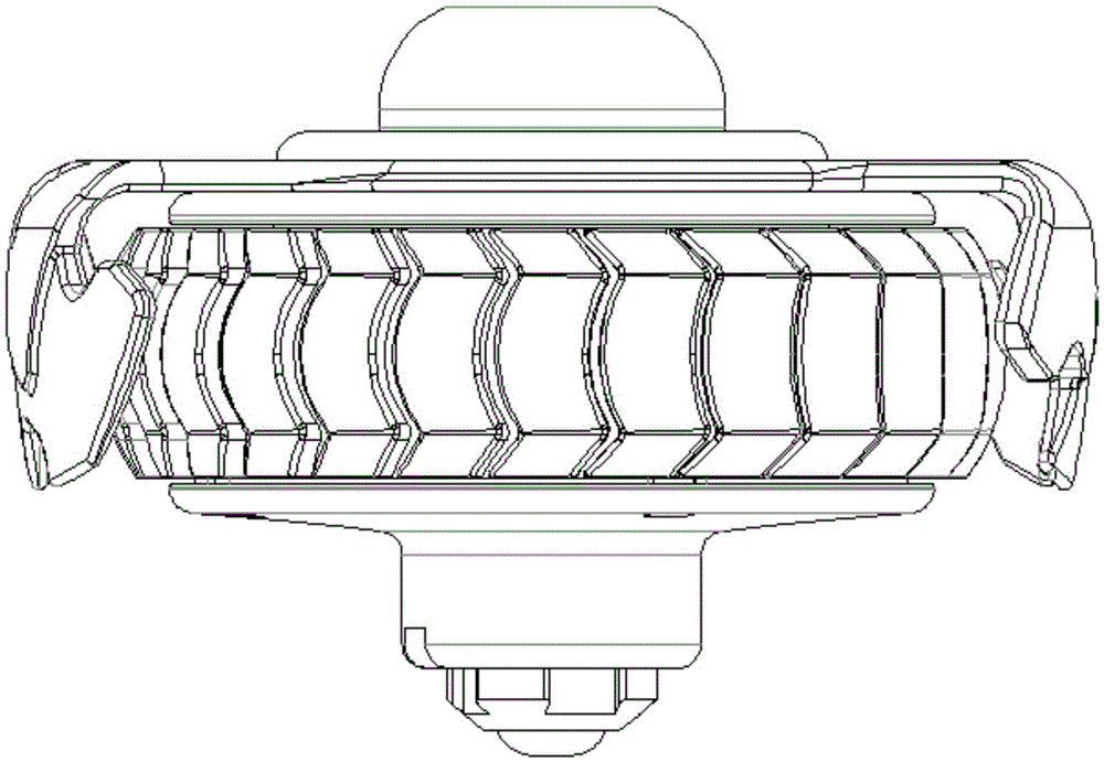 Novel friction type toy top